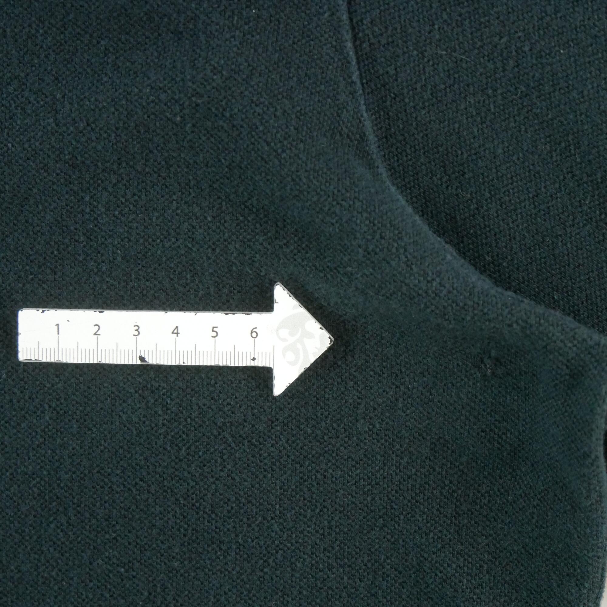 Seconde vie - Polo manches longues Homme  Noir - Bon état 5/6
