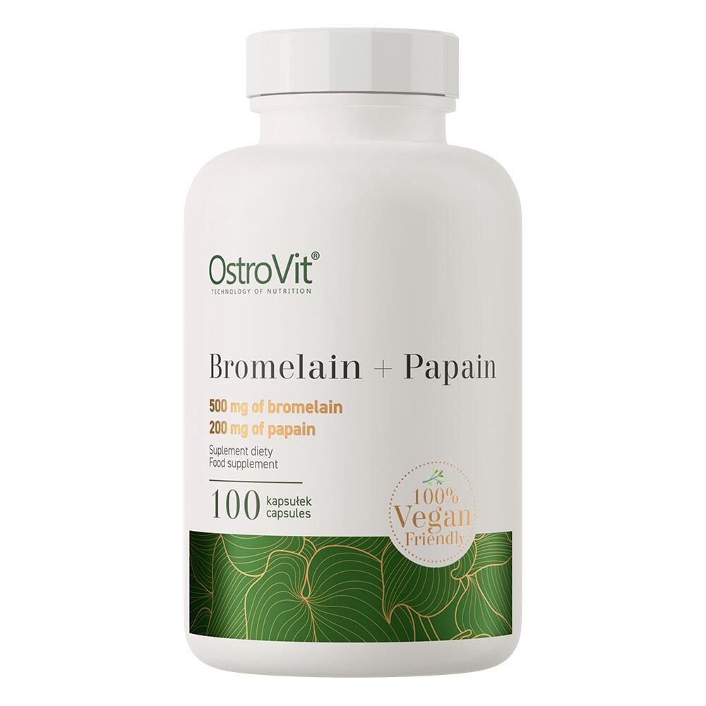 OstroVit Bromelain + Papain 100 Vege Caps