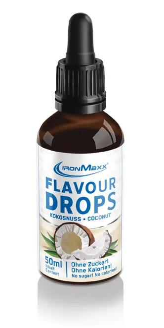 IronMaxx Flavour Drops 50ml Strawberry 5/7