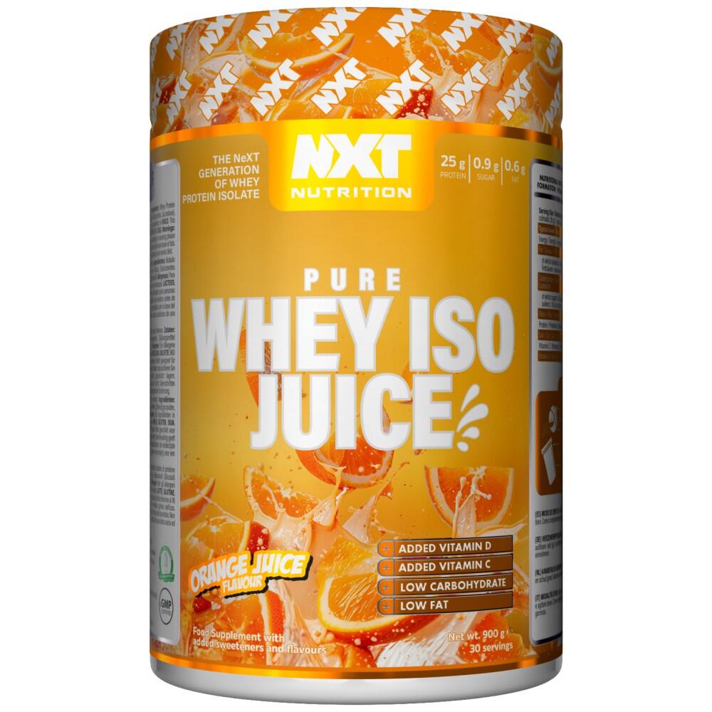 NXT Nutrition Pure Whey ISO Juice 900g orange