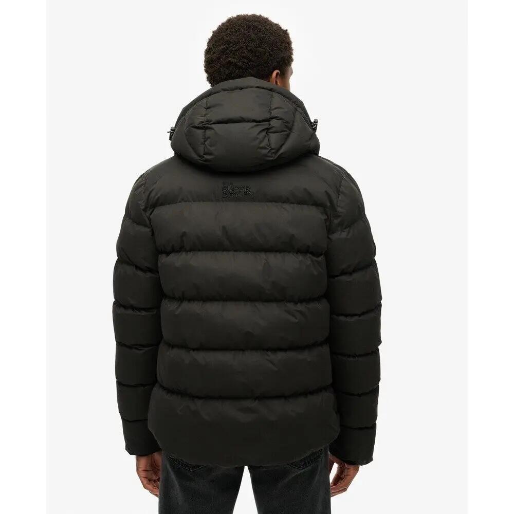 Microvezel donsjack met capuchon Superdry 3/5