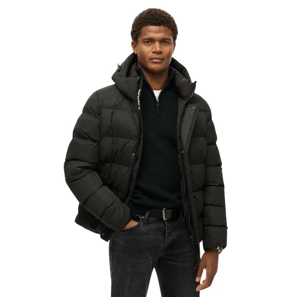 Microvezel donsjack met capuchon Superdry 2/5