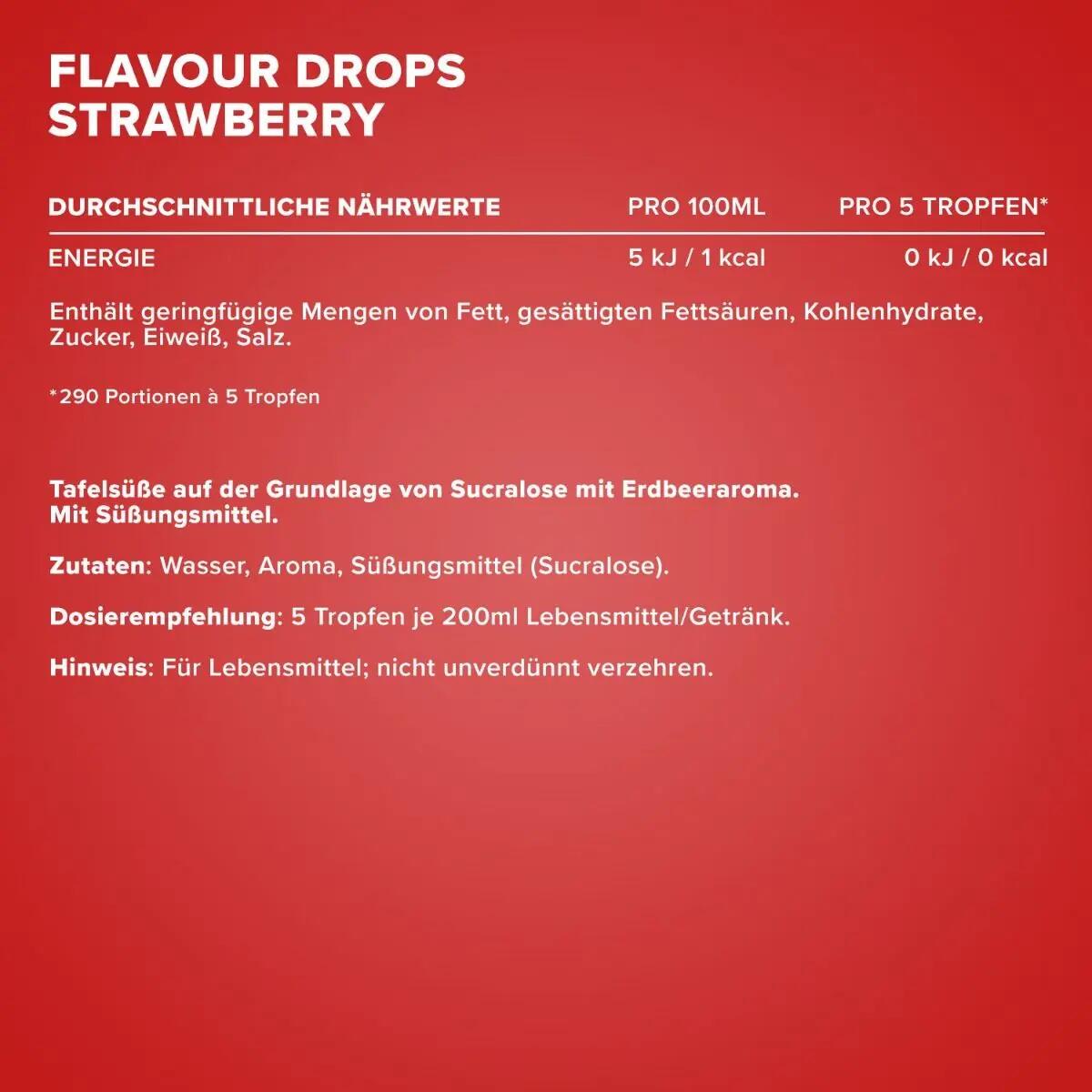 IronMaxx Flavour Drops 50ml Strawberry 2/7