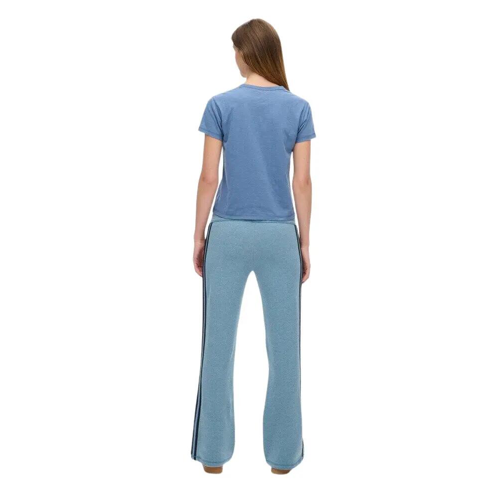 Gestreifte Damen-Jogginghose mit Schlag Superdry Athletic Essentials 3/5