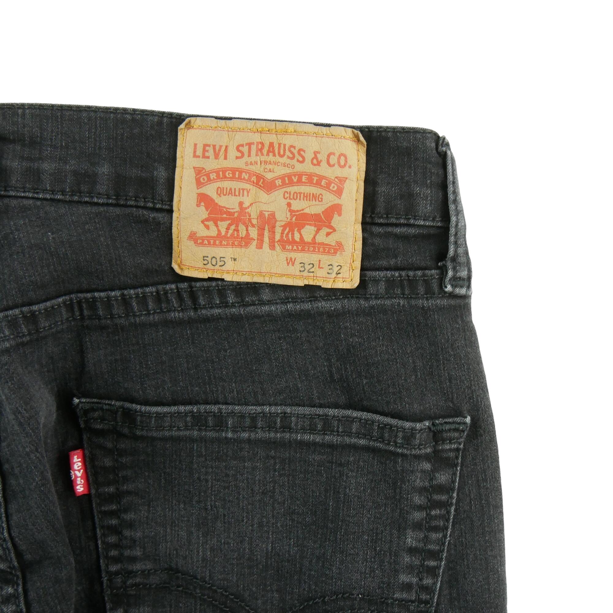 Second life - Levi Strauss jeansy męskie 505 Regular - Stan bardzo dobry 7/7