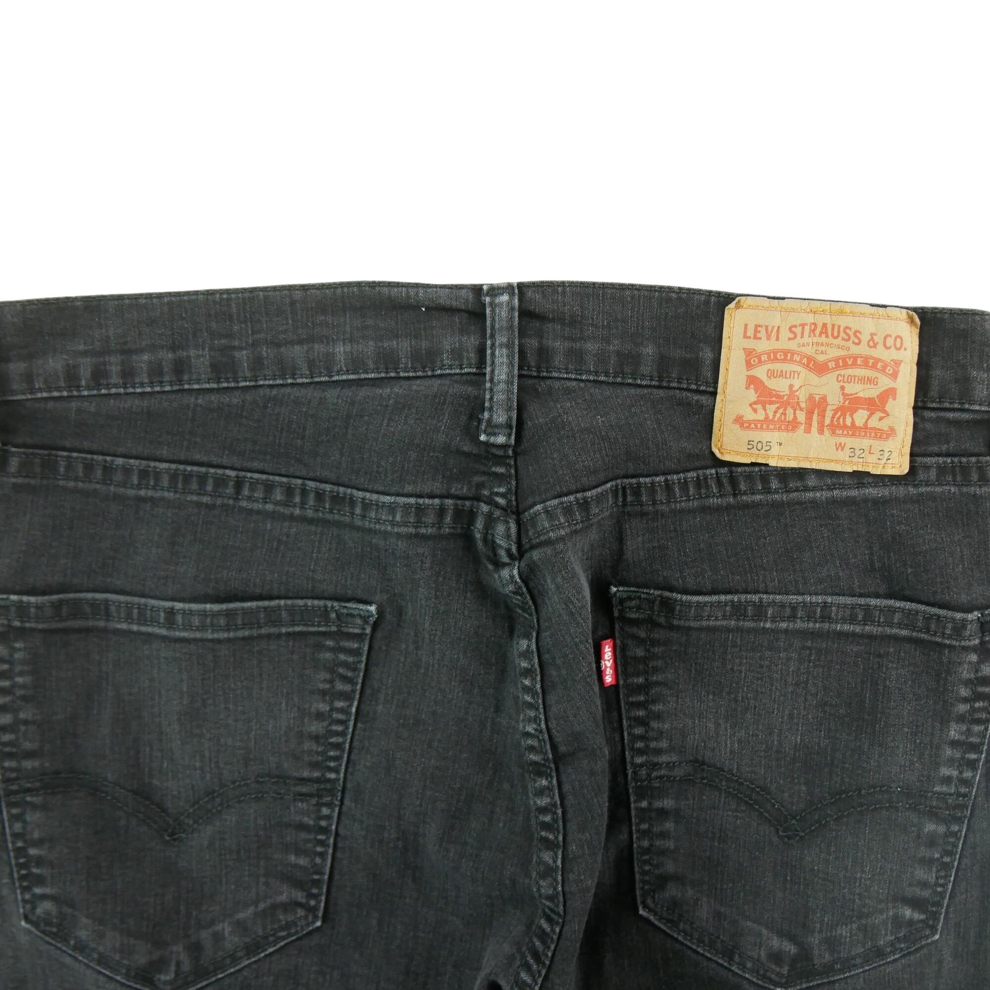Second life - Levi Strauss jeansy męskie 505 Regular - Stan bardzo dobry 4/7