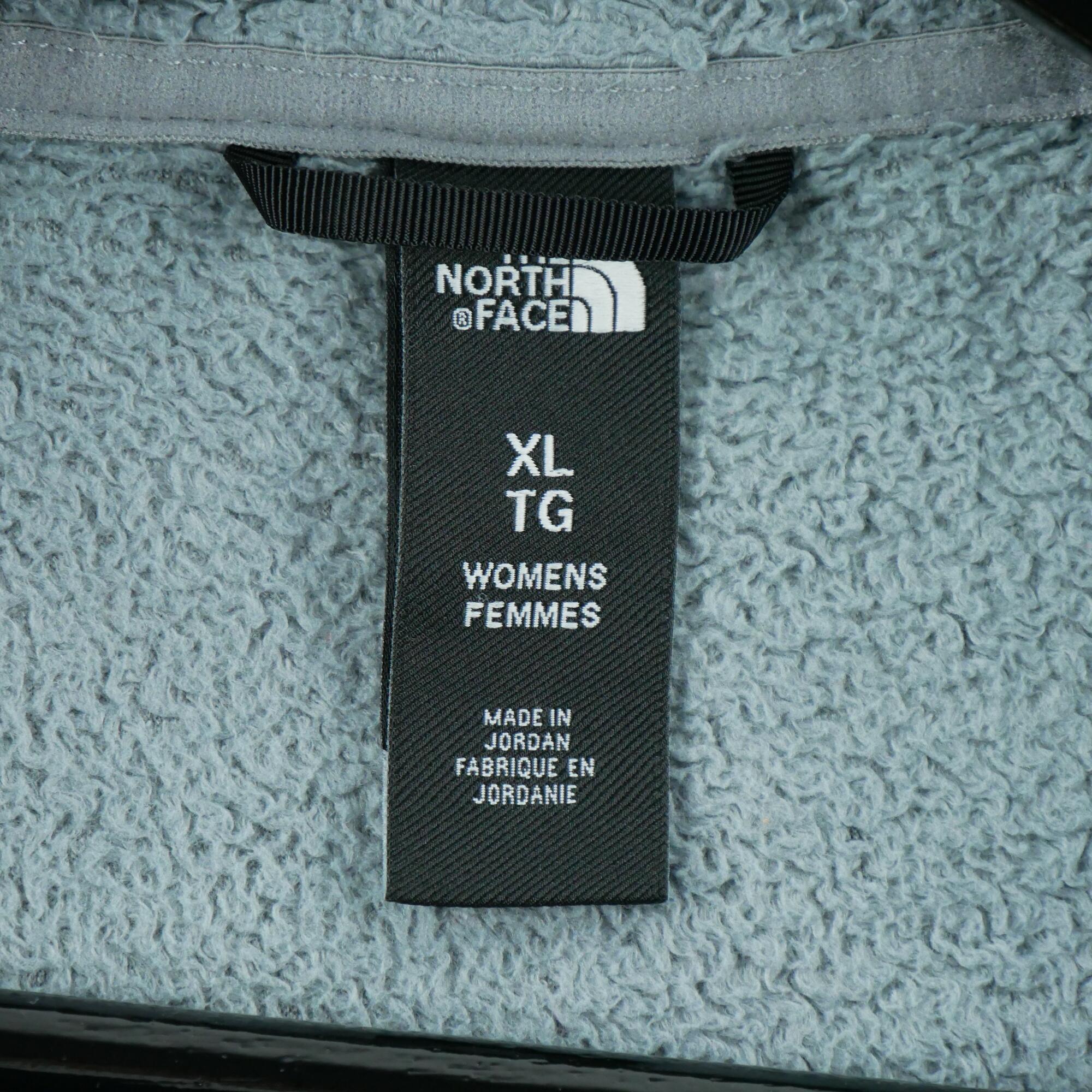 Segunda vida - The North Face Casaco polar feminino Osito cinza - Como novo 7/7