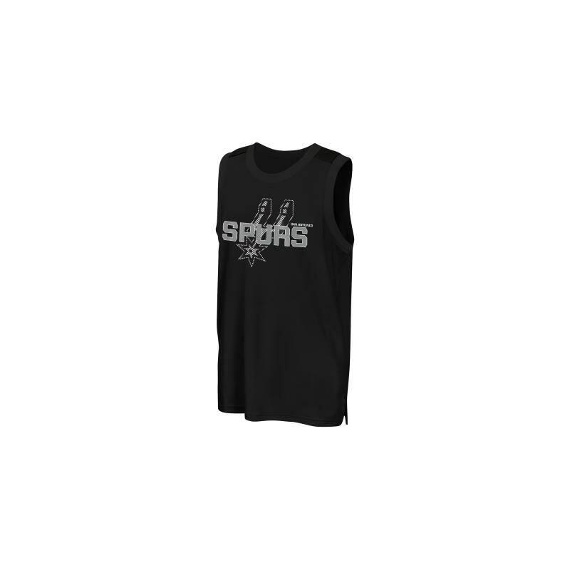 Maillot et Short NBA San Antonio Spurs Outerstuff Poly Noir pour enfant 2/3