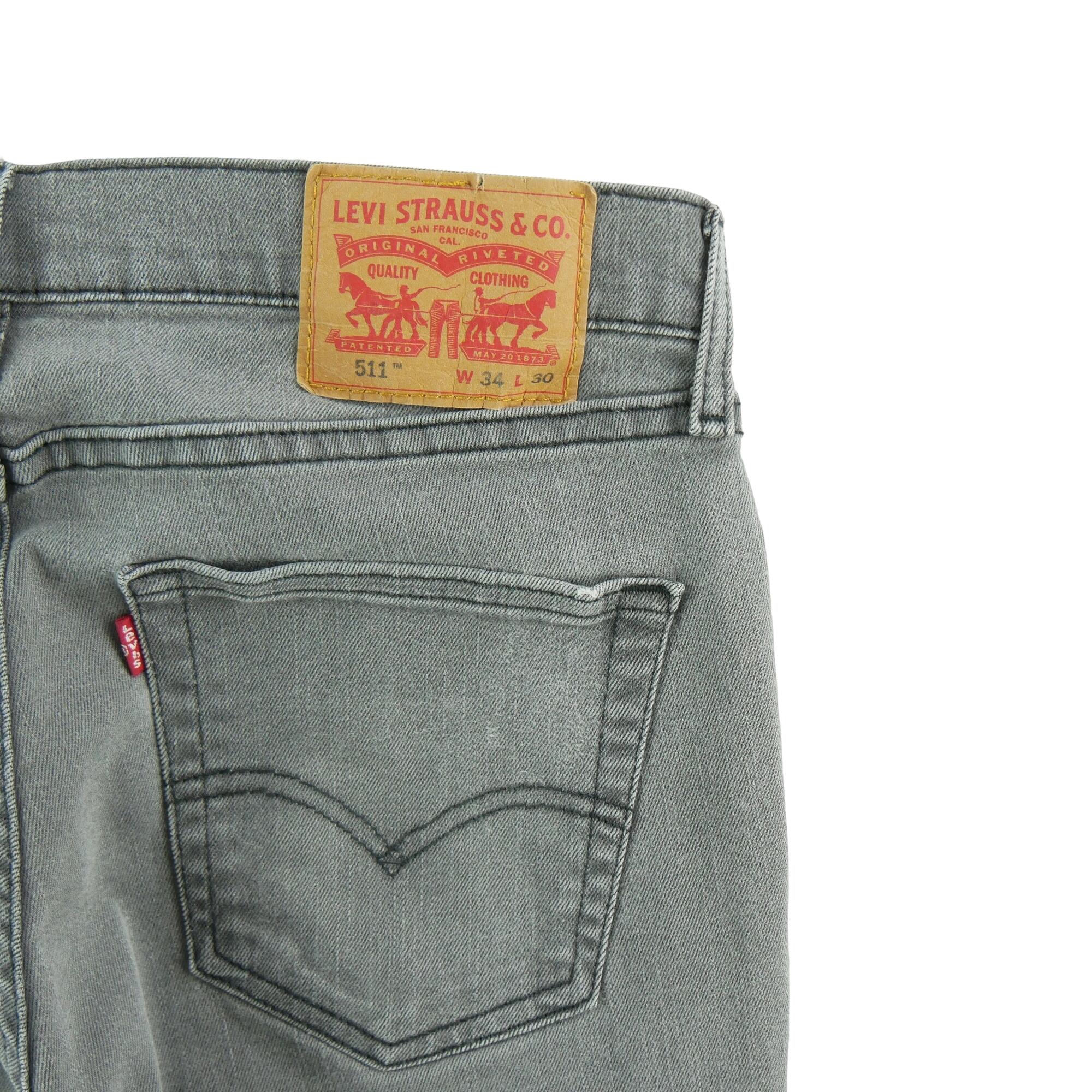 Jeans Uomo Levi Strauss 511 Slim 7/7