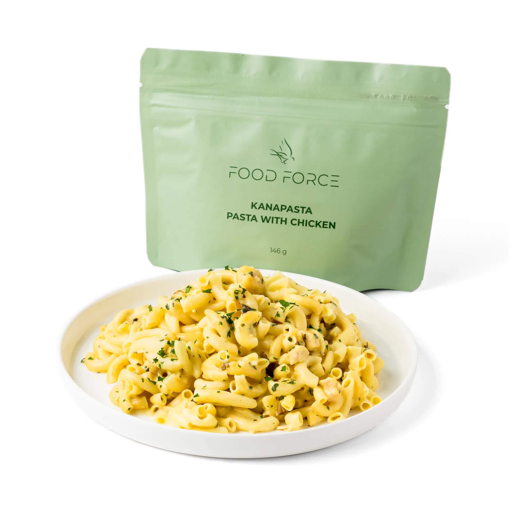 FOOD FORCE Těstoviny s kuřecím 146 g