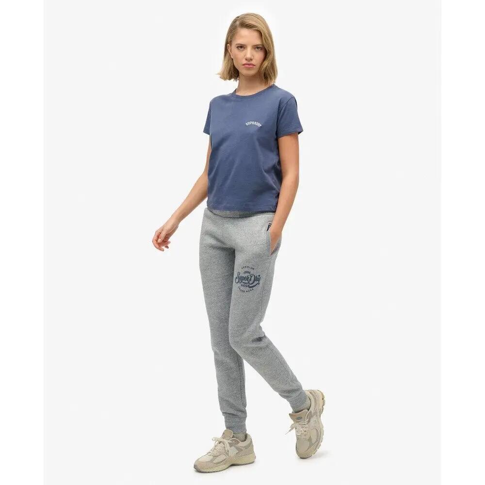 Dames joggingsbroek Superdry Premium Script Entry 6/7
