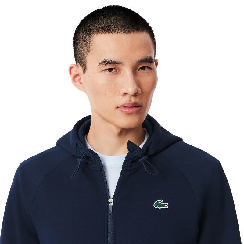 CLUB ORIGINAL HOODIE FULL ZIP NAVY MAN 3/5