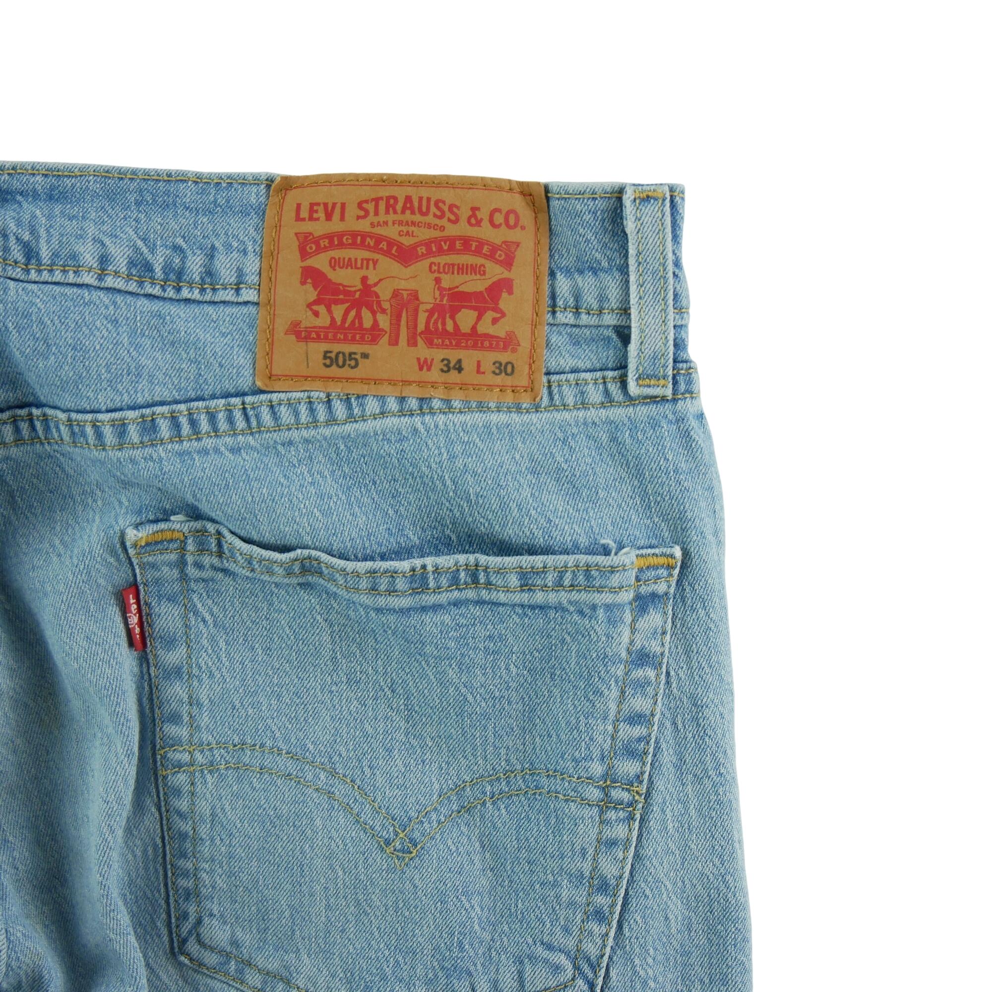 Levi Strauss Herrenjeans 505 Regular 7/7