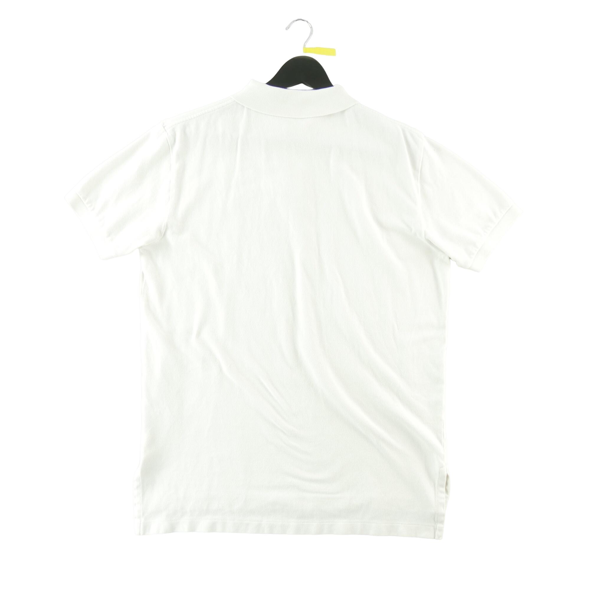 Seconde vie - Polo manches courtes Homme  Blanc - Bon état 3/7