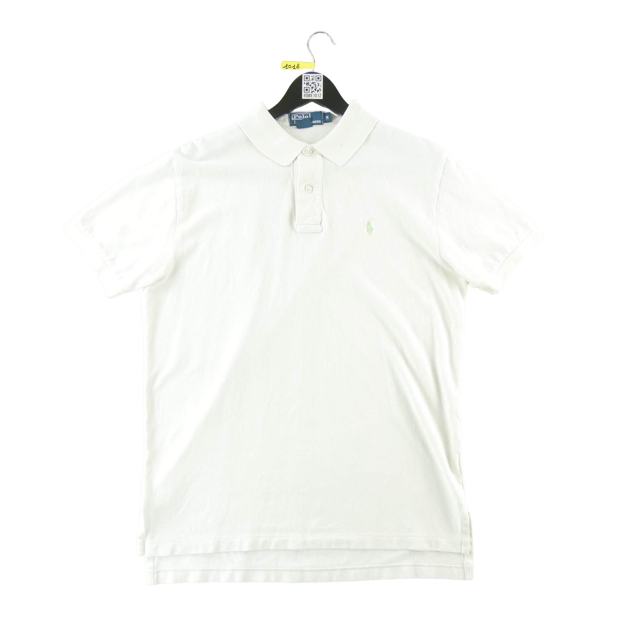 Seconde vie - Polo manches courtes Homme  Blanc - Bon état 2/7