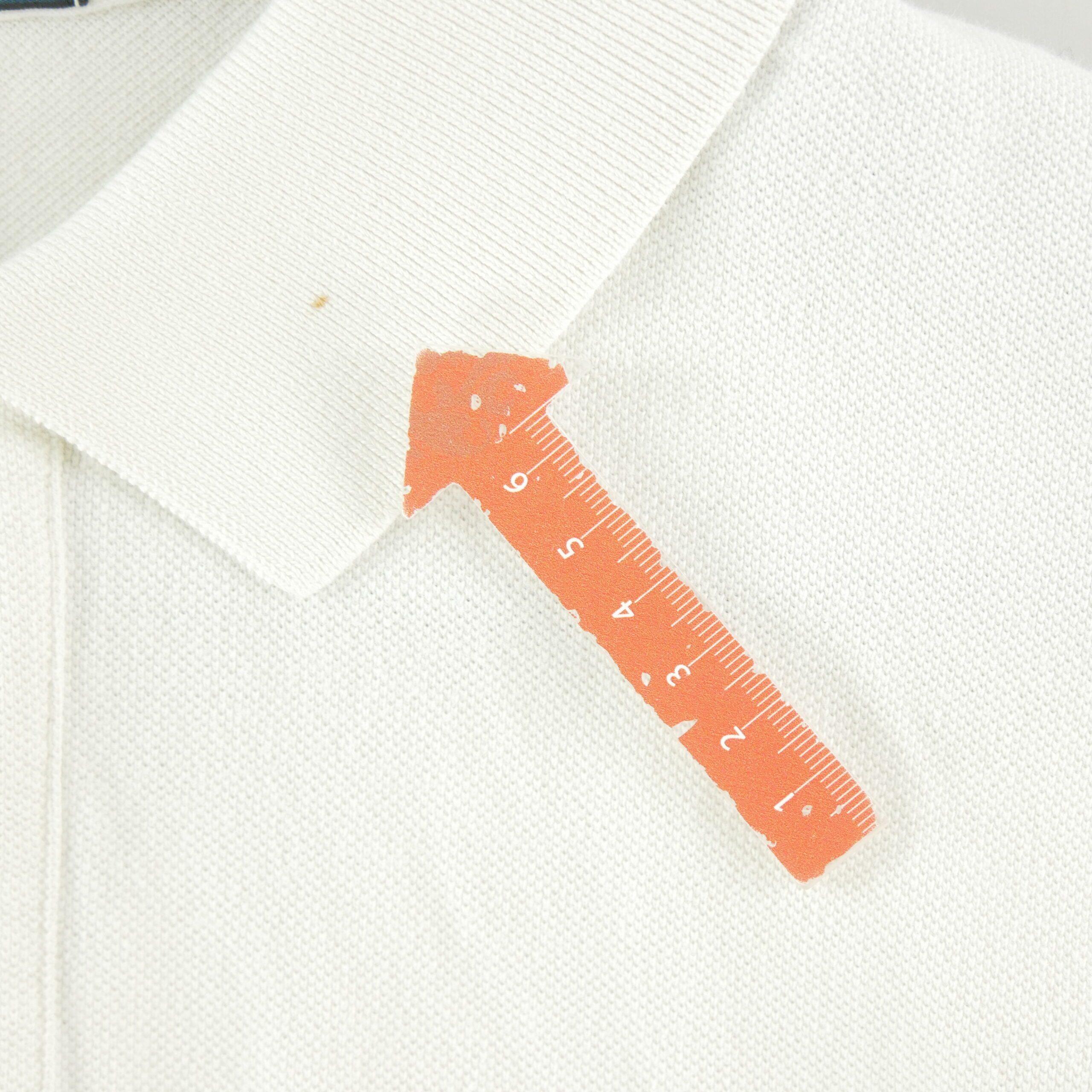 Seconde vie - Polo manches courtes Homme  Blanc - Bon état 5/7
