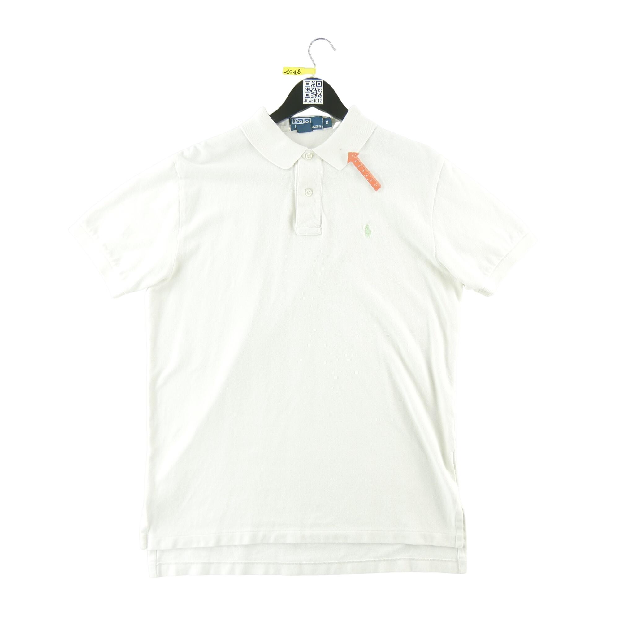 Seconde vie - Polo manches courtes Homme  Blanc - Bon état 4/7