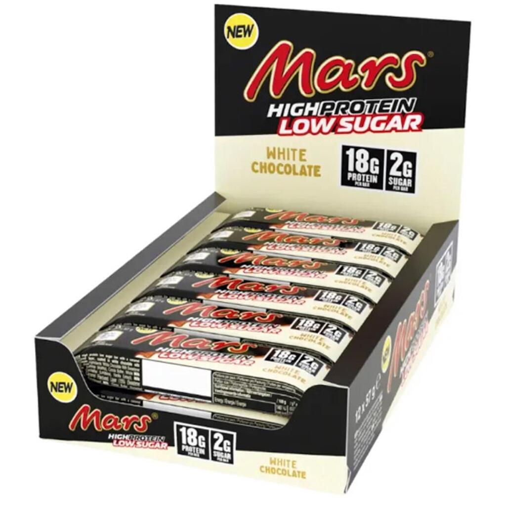 Mars White Low Sugar Hi-Protein Bar 57g x12
