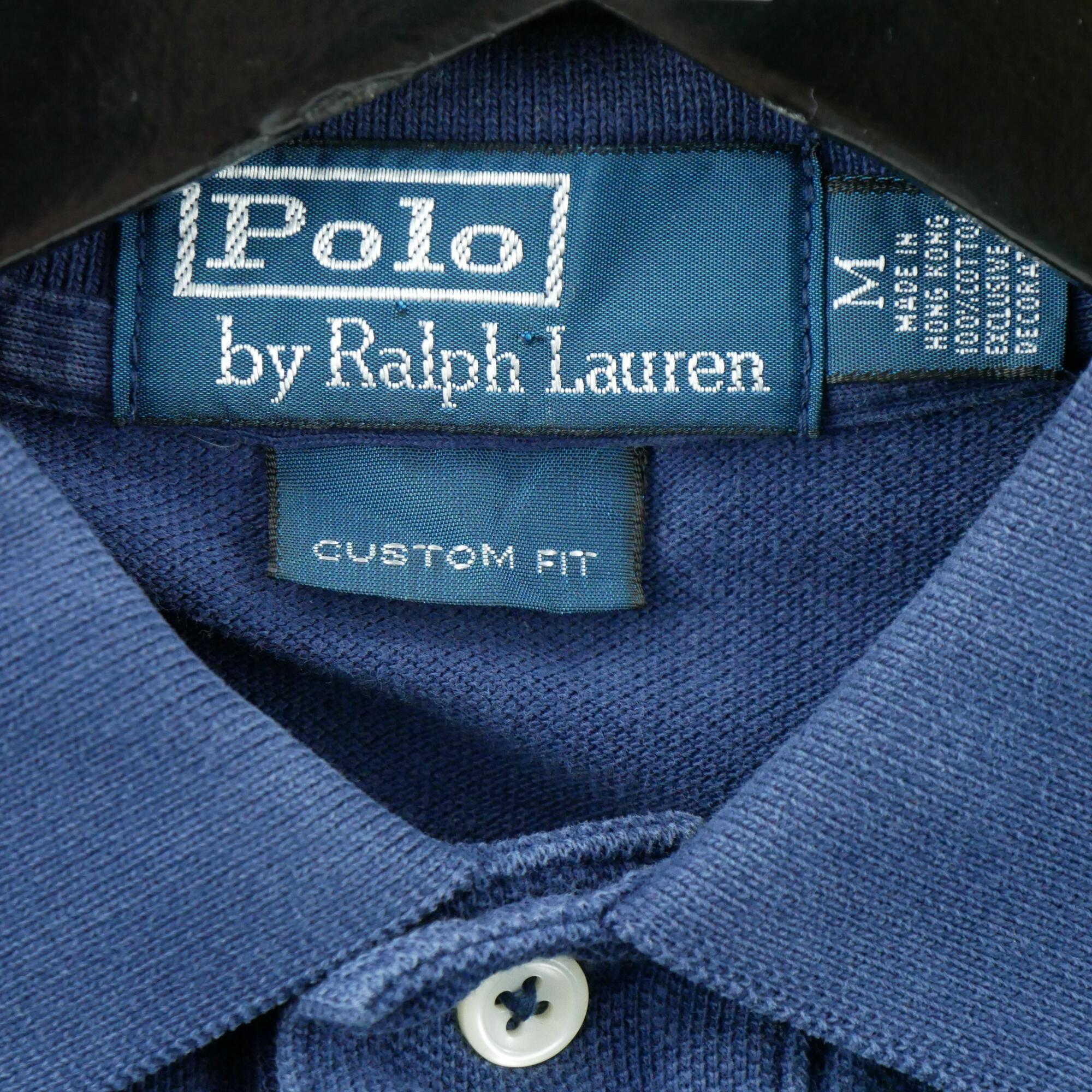 Second hand - Polo uomo maniche corte Custom Fit Polo Ralph Lauren - Stato buono 7/7
