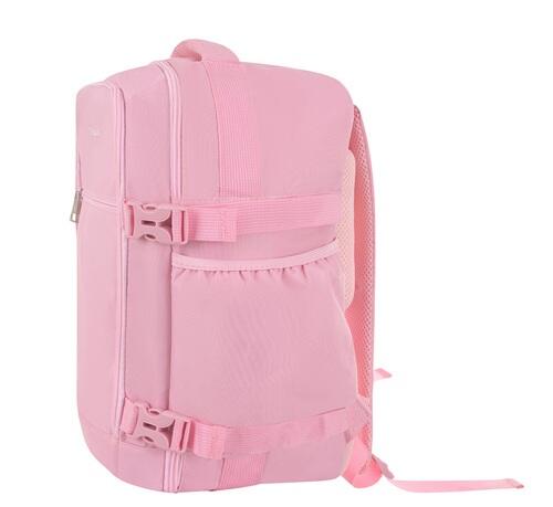 Sac à dos 20 litres rose, format bagage à main, pour les voyages et le vélo 5/7