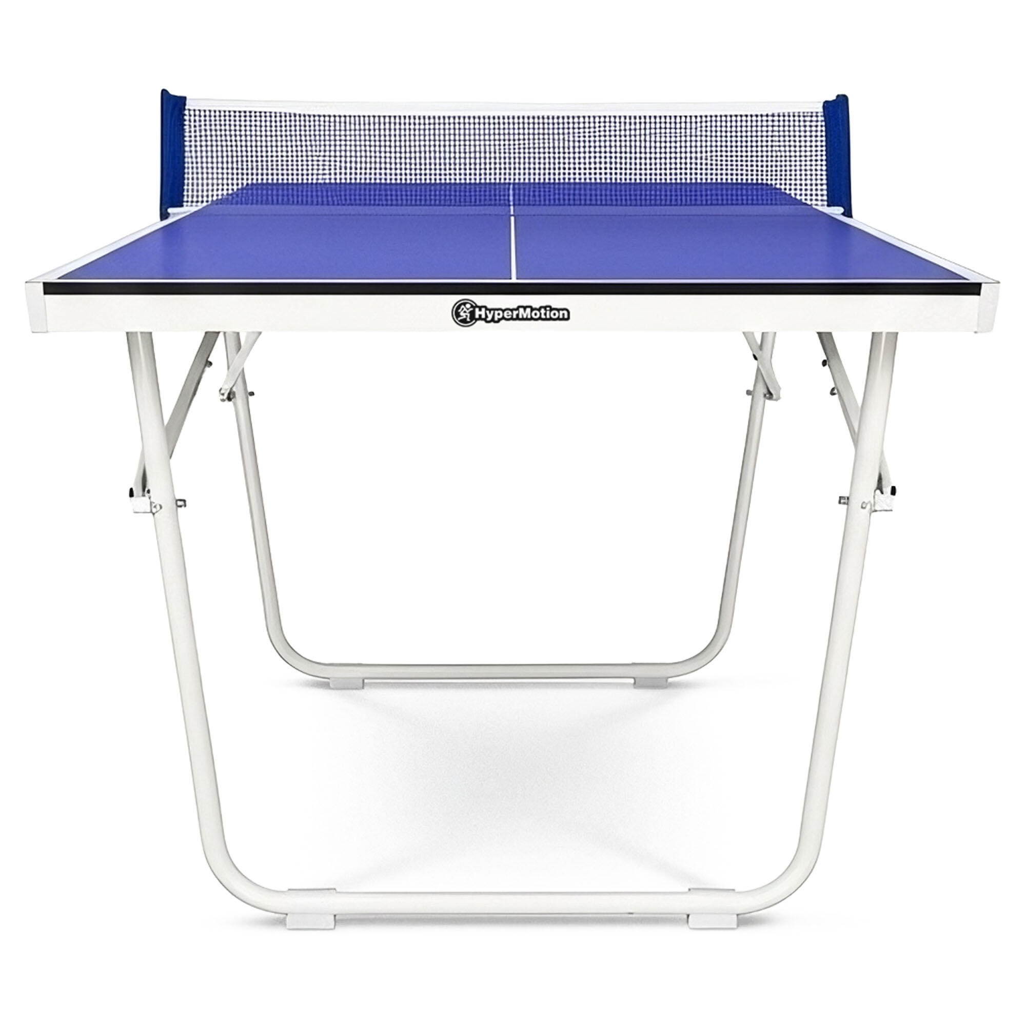 Mesa de Ping-Pong Plegable Interior HyperMotion Azul 136x75x65,5 cm 7/7
