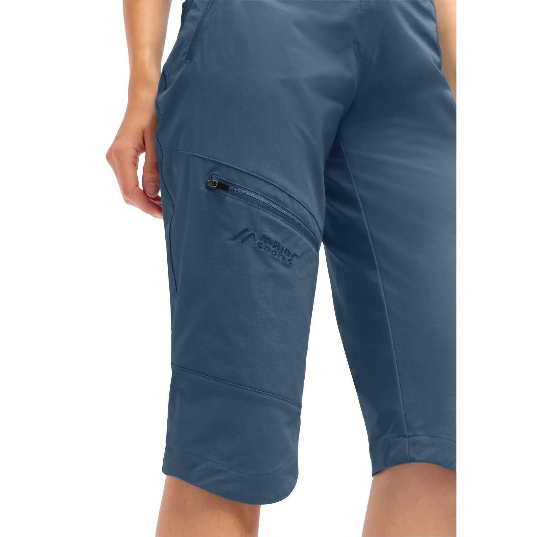 Pantalon de randonnée slim femme Maier Sports Capri Vario 5/5