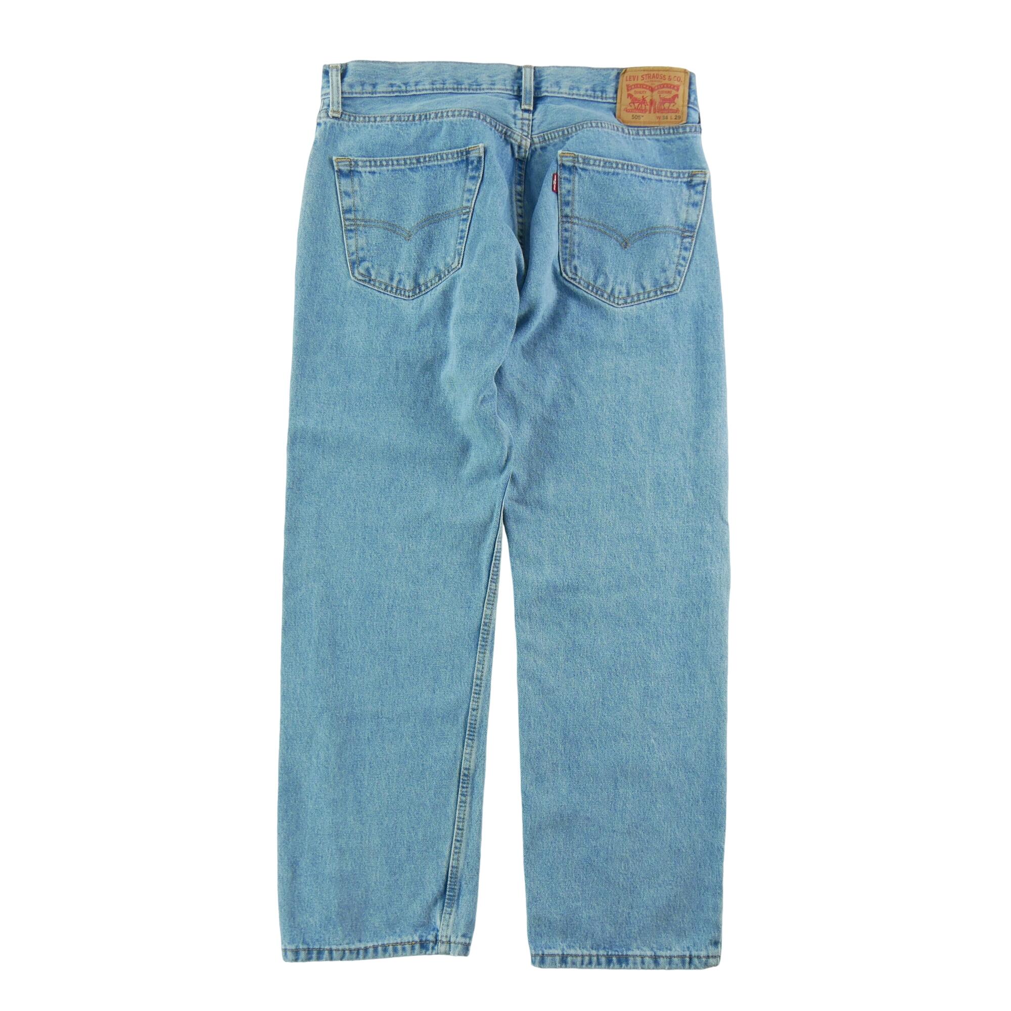 Levi Strauss Herrenjeans 505 Regular 2/7