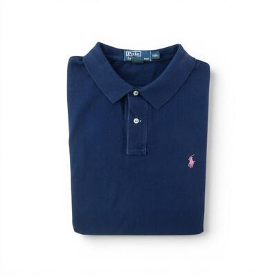 Second hand - Polo uomo maniche corte blu Polo Ralph Lauren - Stato eccellente