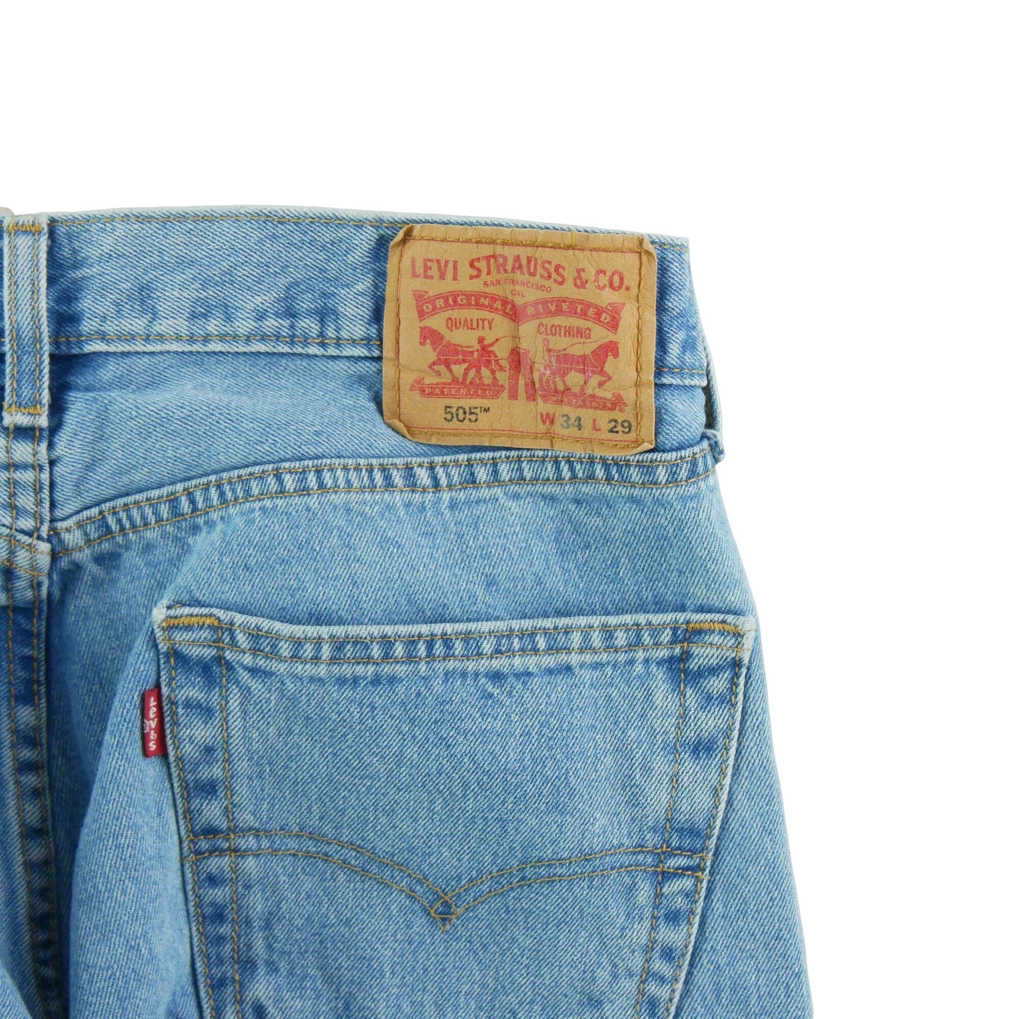 Levi Strauss Herrenjeans 505 Regular 7/7