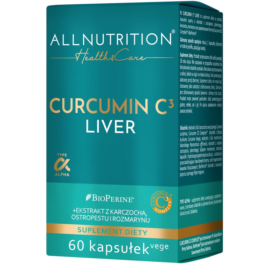 Allnutrition Health & Care Curcumin C3 Liver 60 Caps