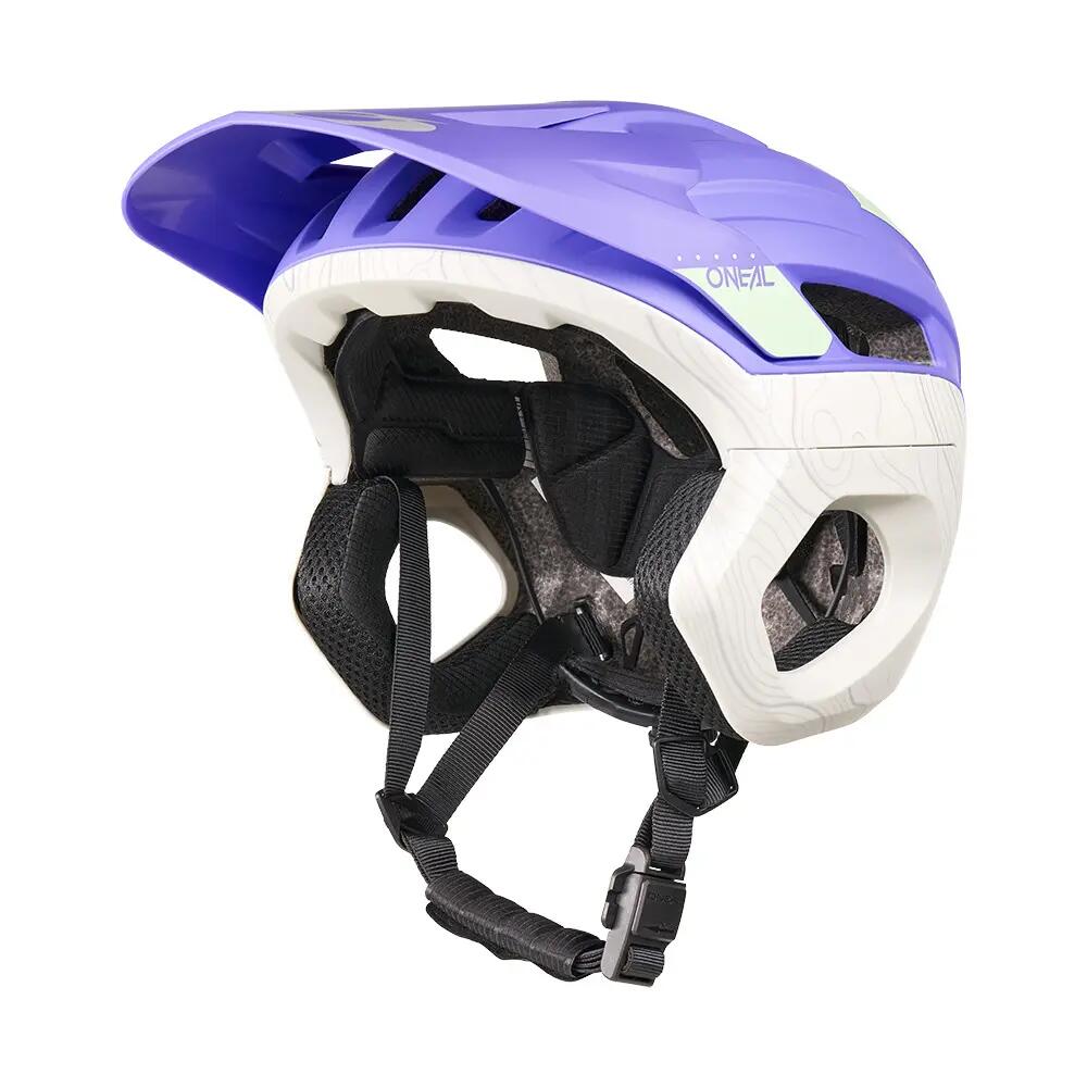 Casco da mountain bike TRAPPER EVO, viola 3/5