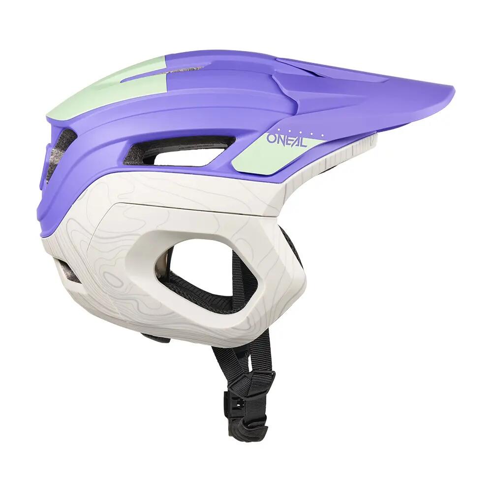 Casco da mountain bike TRAPPER EVO, viola 4/5