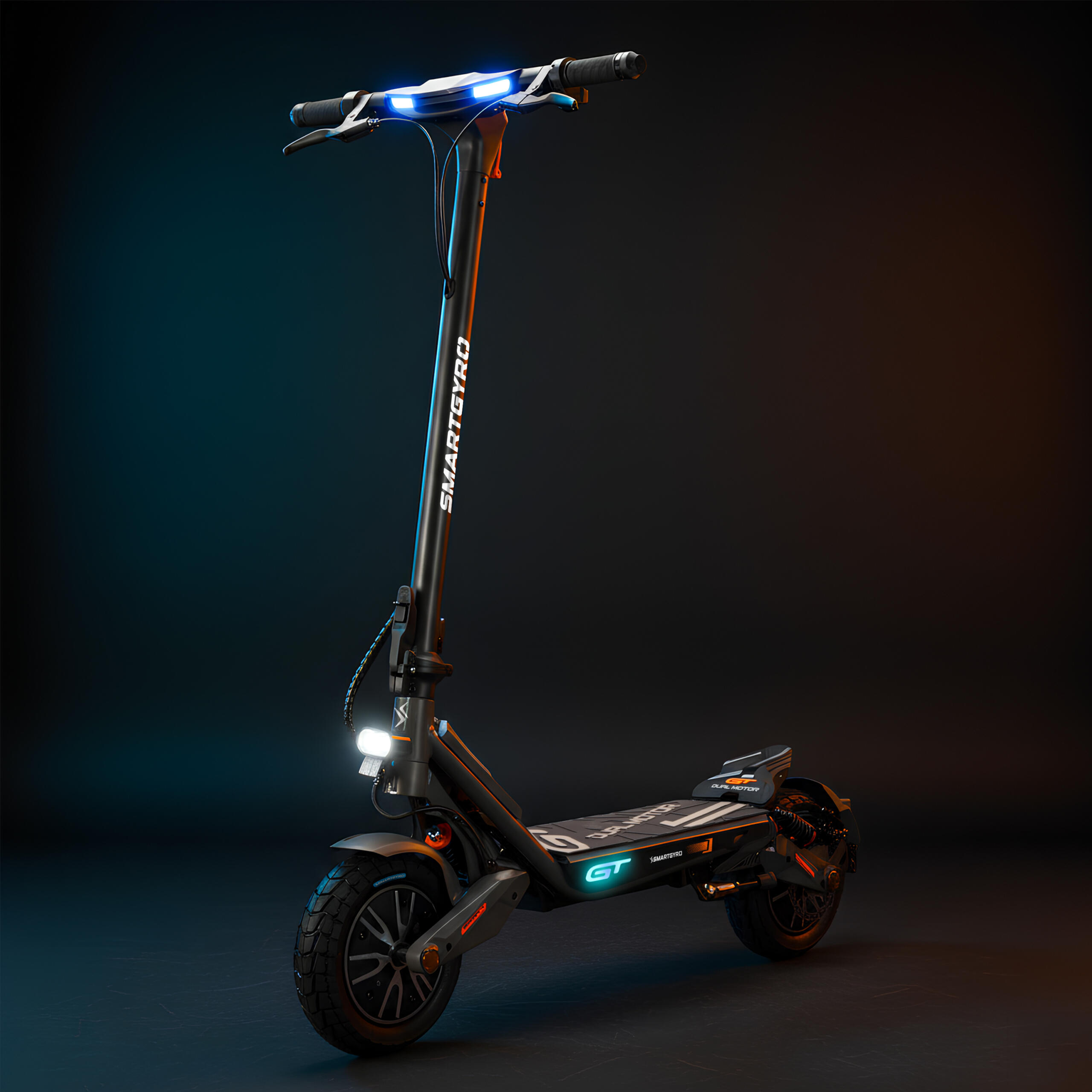 Patinete Eléctrico Rockway GT Dual Certificado DGT Smartgyro 3/7