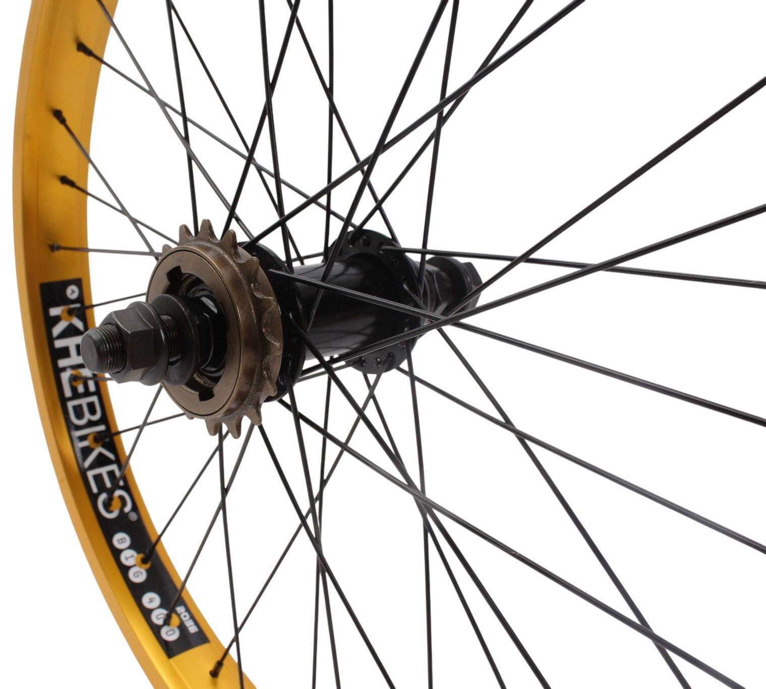 Roue arrière BMX KHE PRISM 20 pouces or 2/5