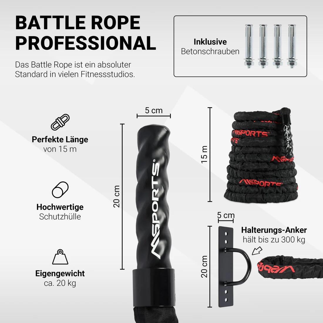 Battle Rope Professional 2/7