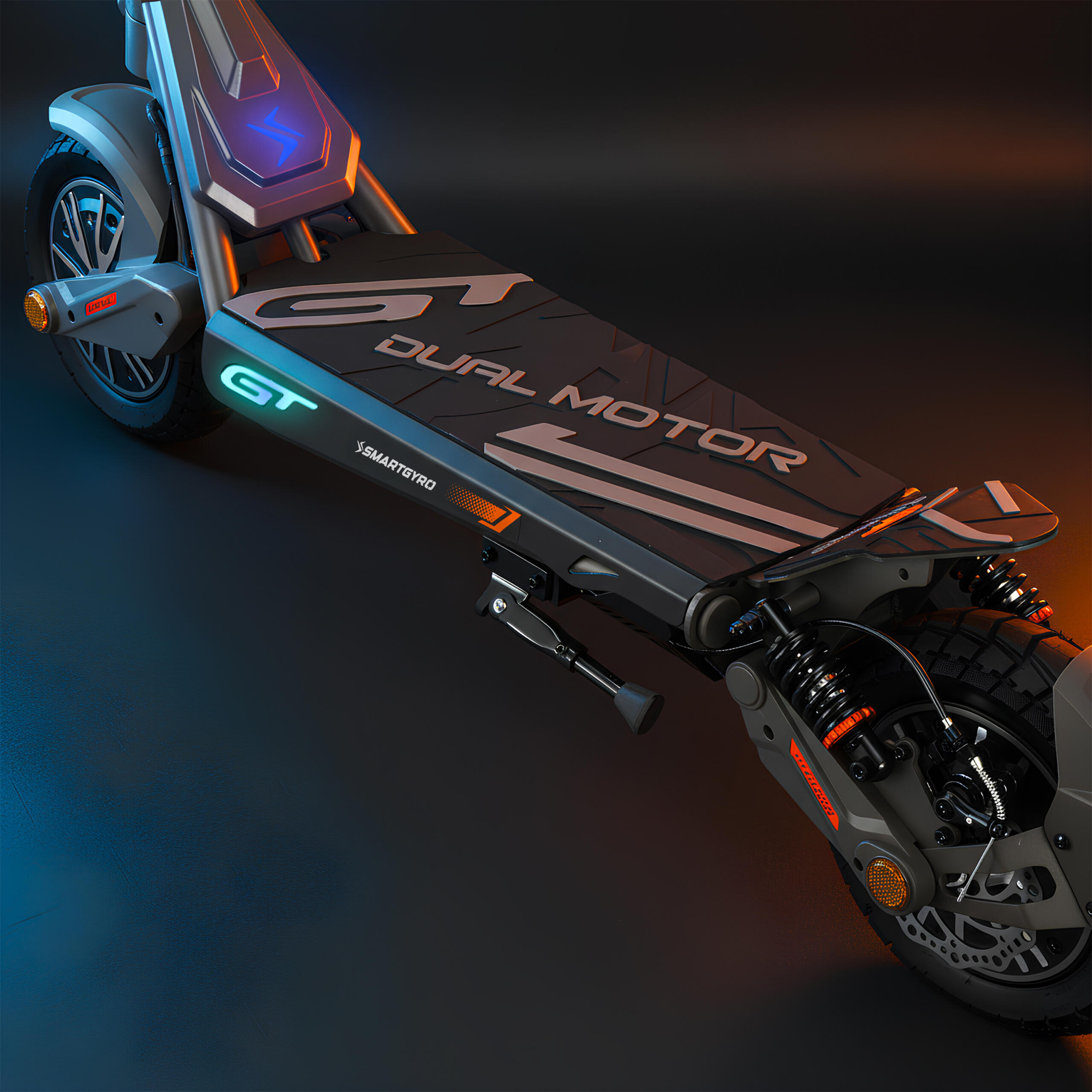 Patinete Eléctrico Rockway GT Dual Certificado DGT Smartgyro 5/7
