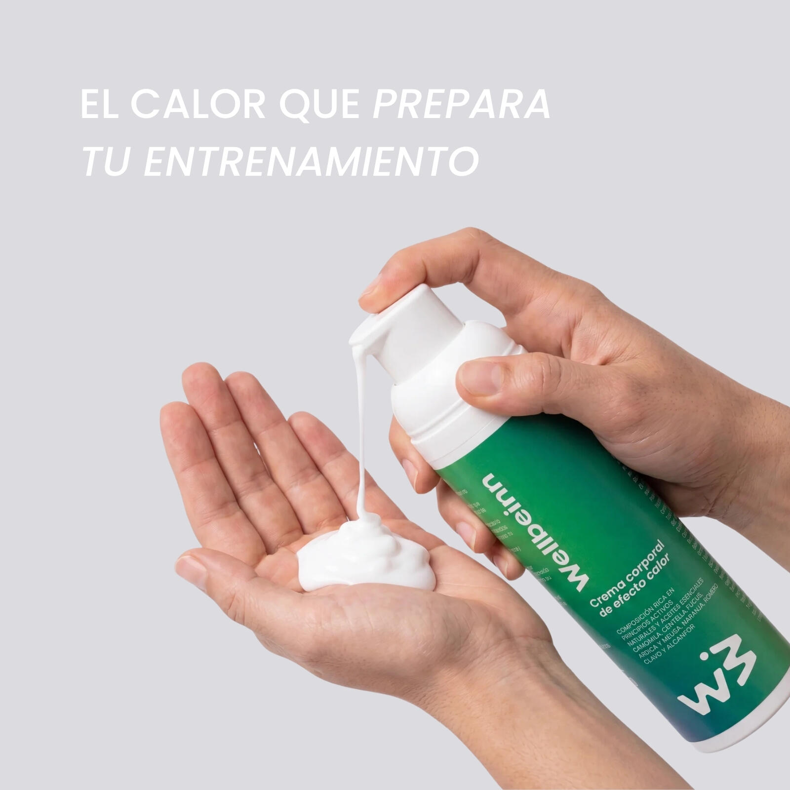 WELLBEINN Gel Efecto Calor 100 ml, Confort Muscular 6/6