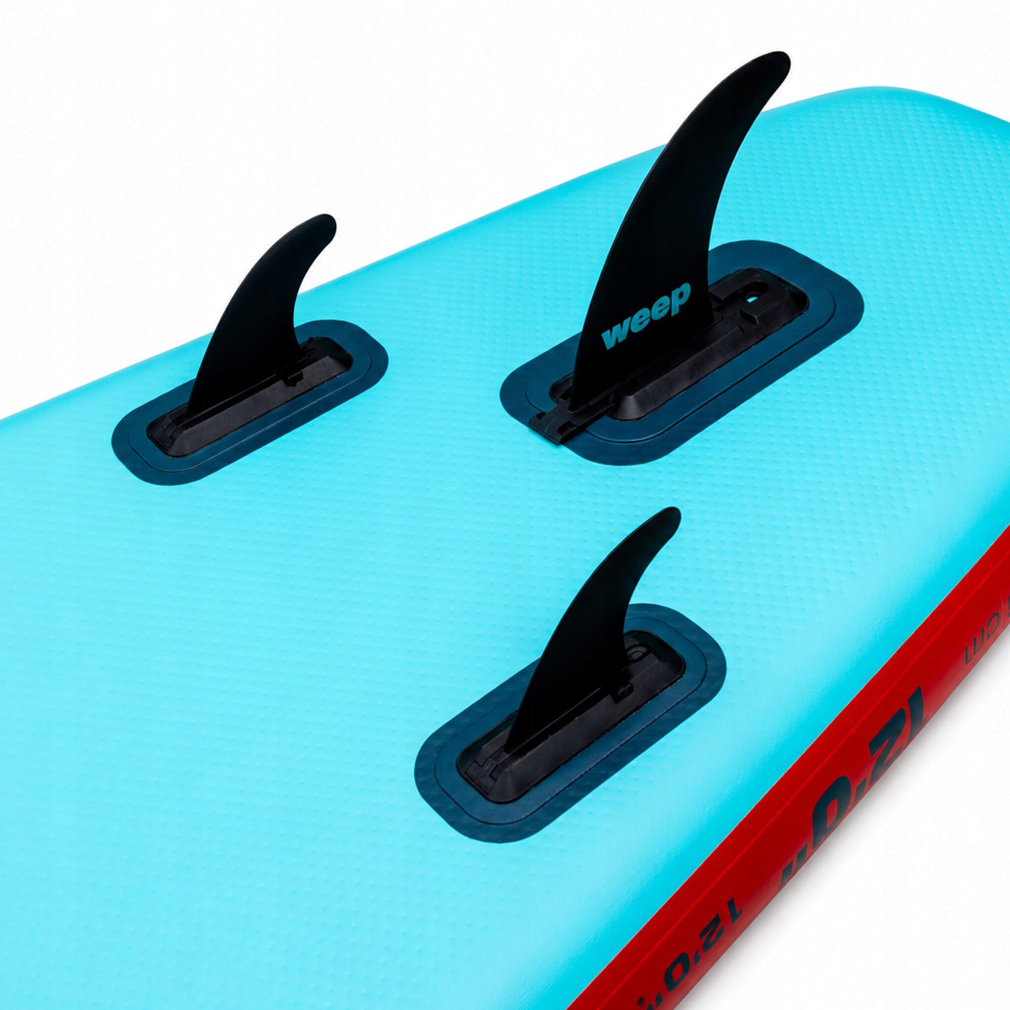 Deska Sup Do Pływania Weep Azure2 Dmuchana Pompowana Akcesoria 365 cm 12" 5/7