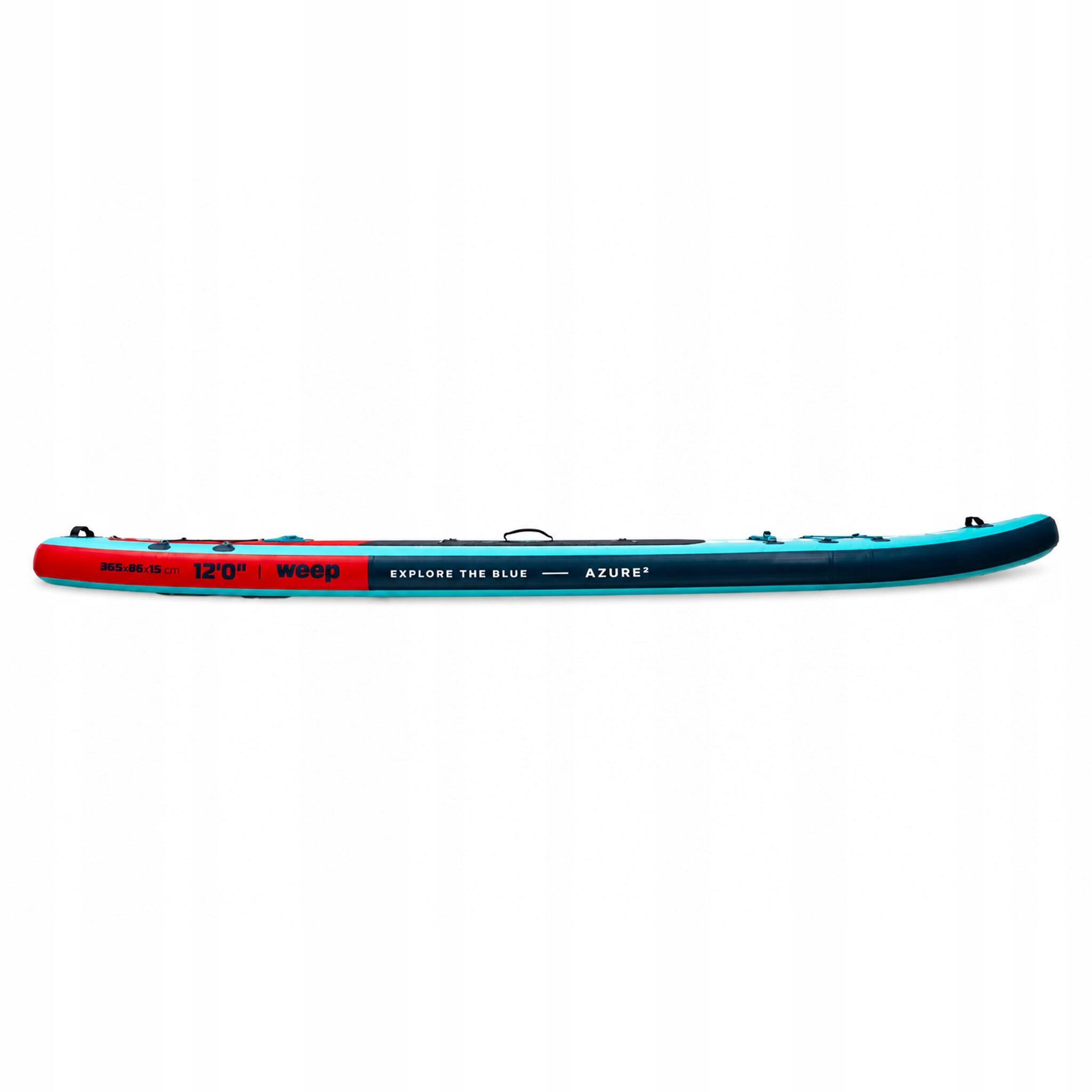 Deska Sup Do Pływania Weep Azure2 Dmuchana Pompowana Akcesoria 365 cm 12" 4/7