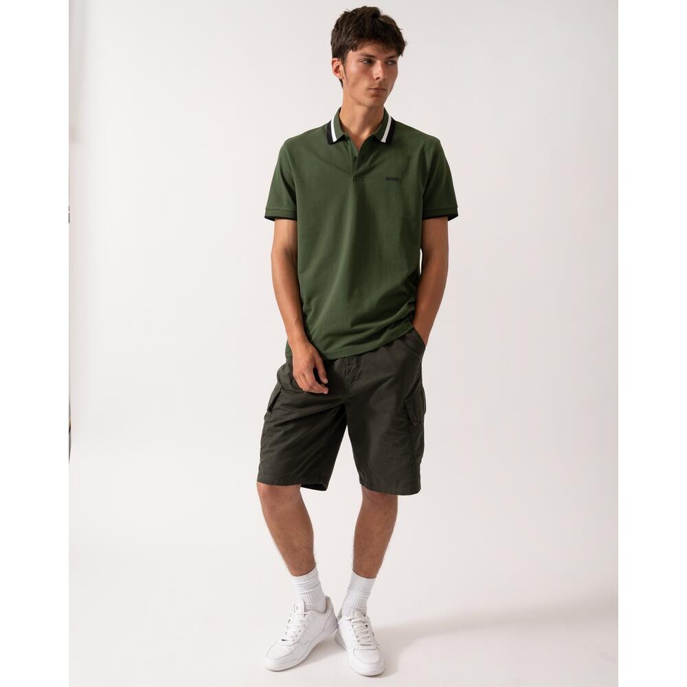 BOSS Polo Paddy AP Open Green Baskets Green (50538101-355) 4/4