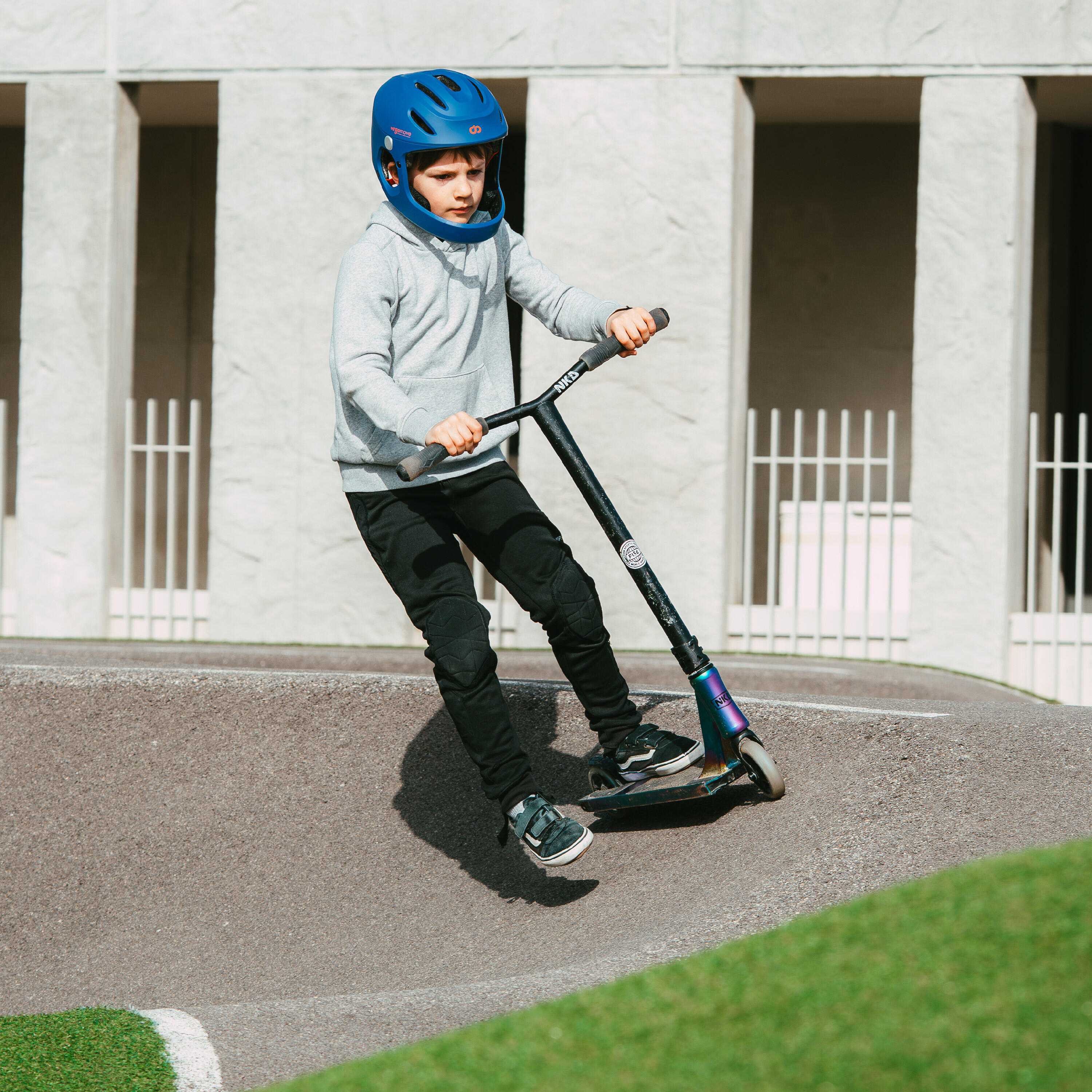 Virgo Kid Mips Blue - Full-face helmet for children 5/7