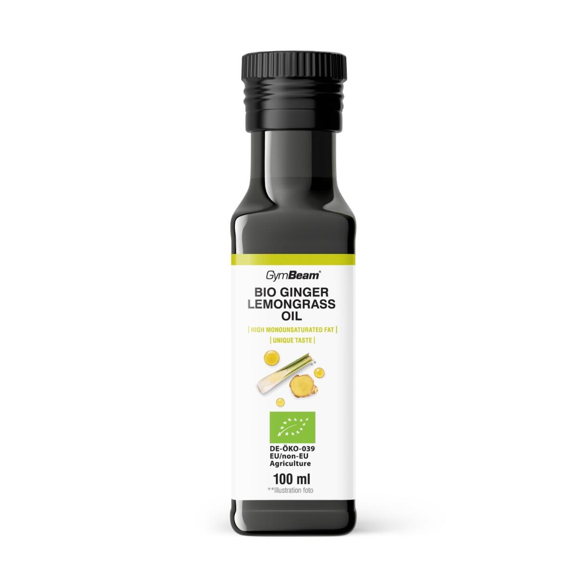Olej rzepakowy BIO płyn imbir i trawa cytrynowa 100 ml