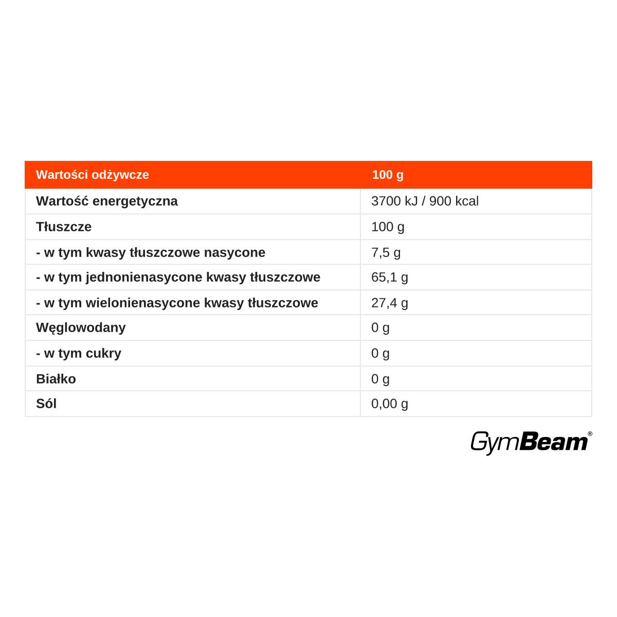 Olej rzepakowy BIO płyn imbir i trawa cytrynowa 100 ml 2/2