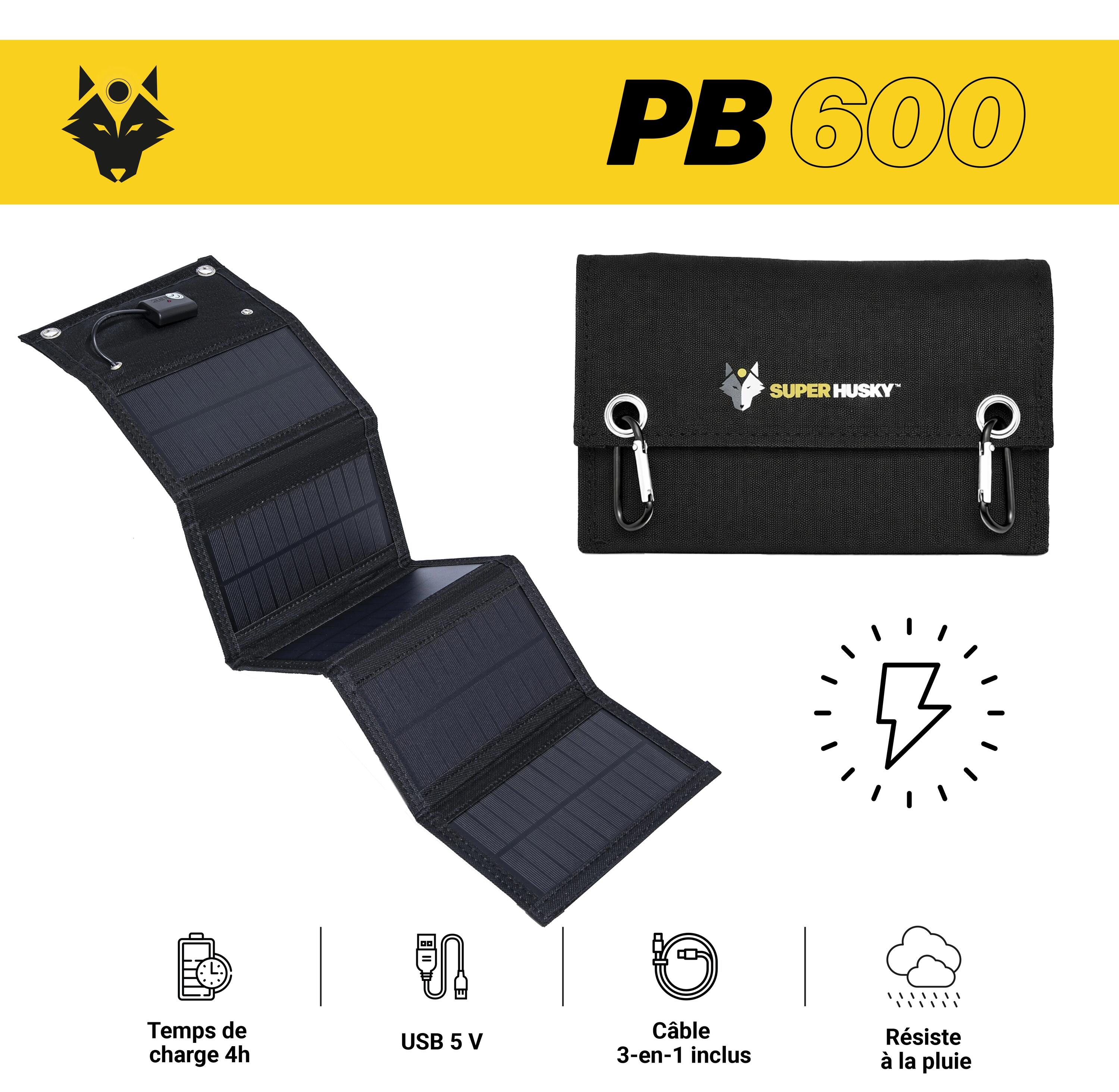 Panneau Solaire Outdoor Repliable SOLAR50 6/8