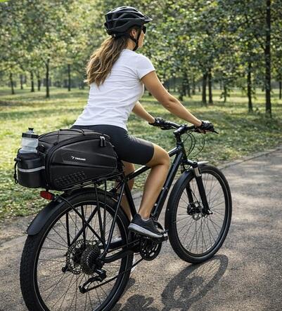 Sakwa rowerowa 10L  wodoodporna na bagażnik 2/7