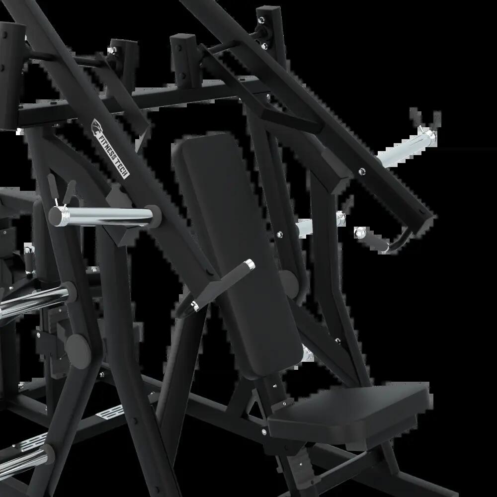 Máquina de alavanca dupla/prensa torácica inclinada e pulldown isolado 4/6