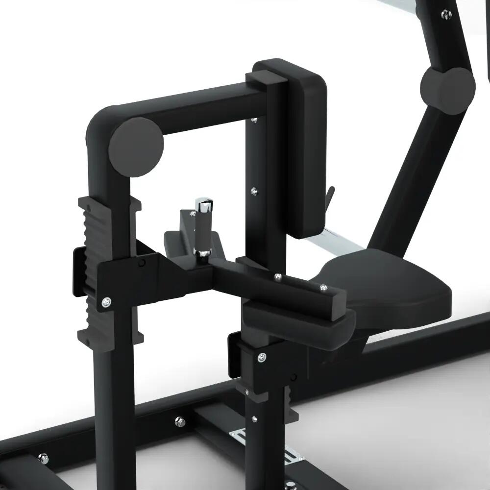 Máquina de alavanca dupla/prensa torácica inclinada e pulldown isolado 6/6