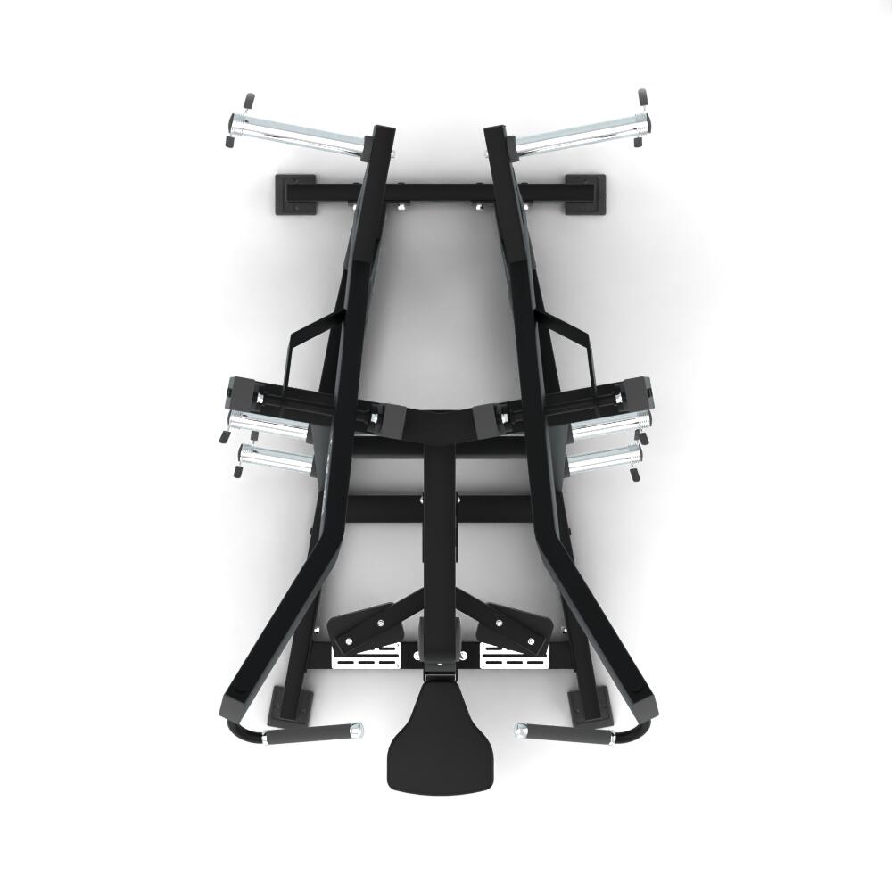 Plated Loaded Lat Pulldown Machine Fitness Tech 4/5