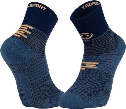 Chaussettes RUN MARATHON Mid Bleu marine