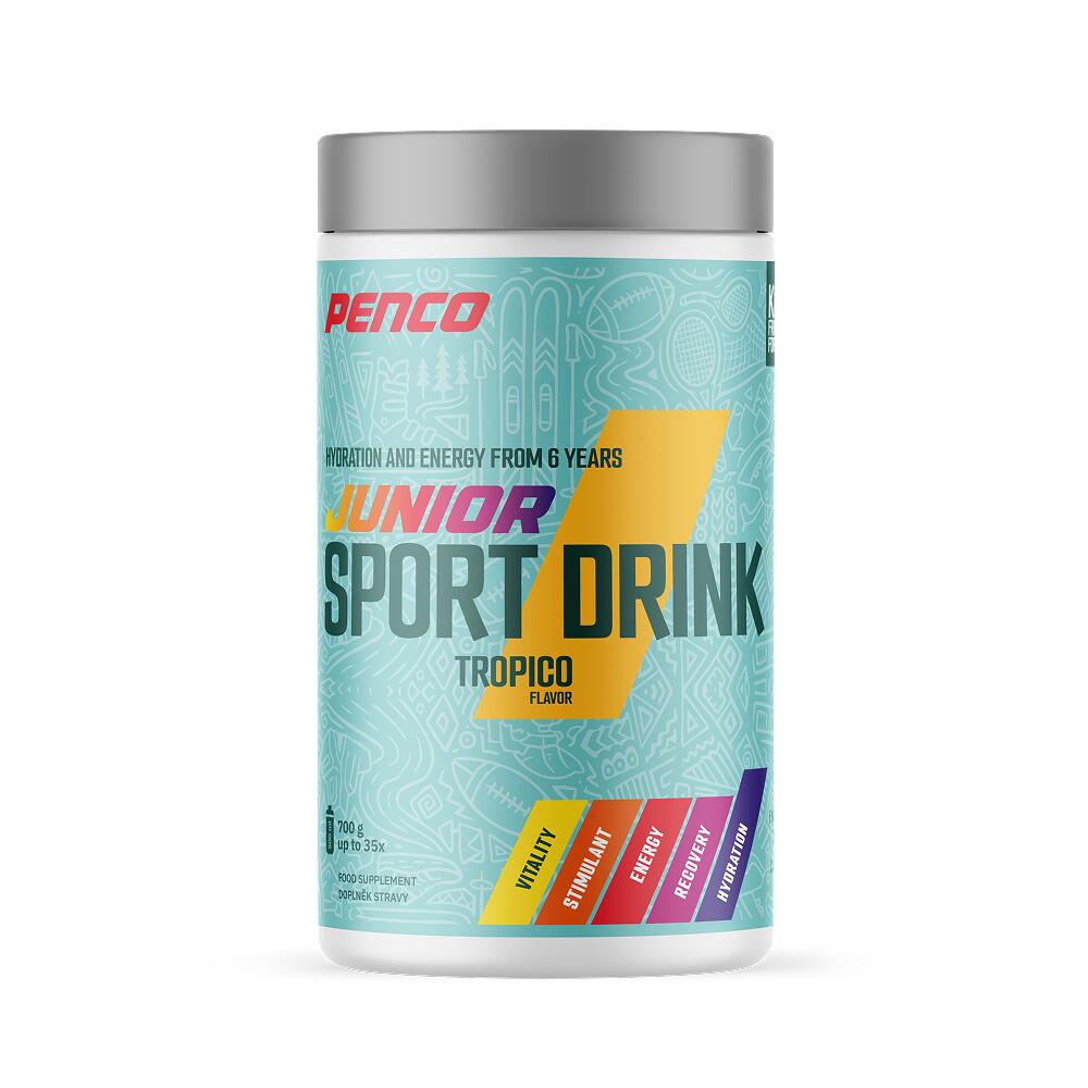 PENCO Iontový nápoj JUNIOR SPORT DRINK 700g Tropico